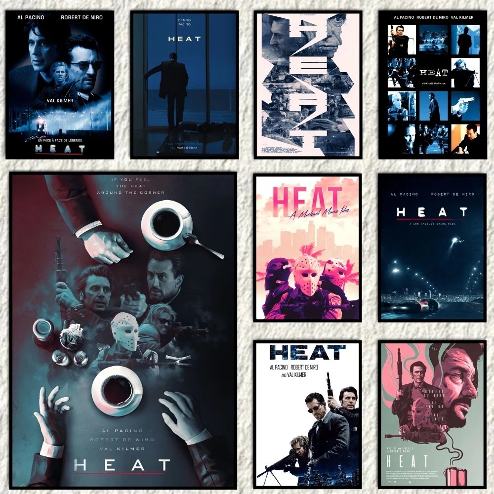 Heat Classic Movie Poster, Weihnachtsgeschenke, entworfen für Zuhause, Restaurant, Büro, Raum, Korridor, Wandkunst