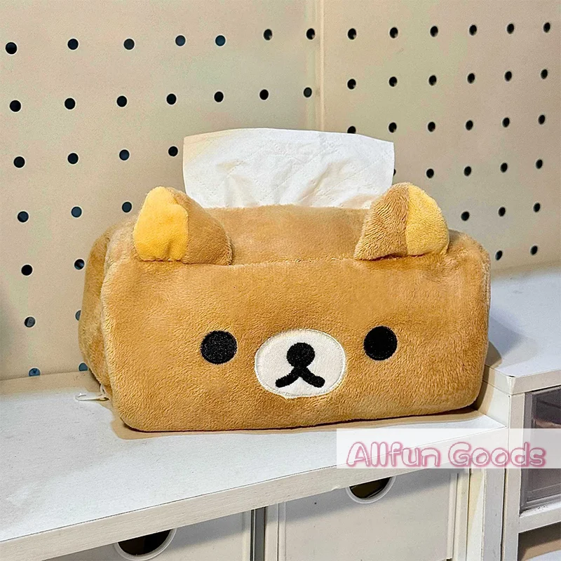 [TG835] Good-looking Plush Tissue Box Anime Cartoon Home Living Room Bedroom Cute Paper Holders Fashion Napkin Storage Bag