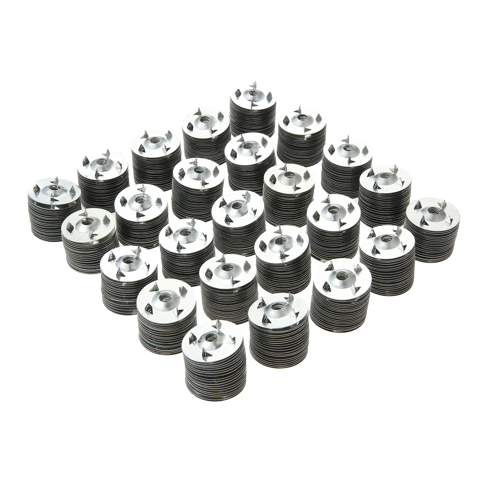 500pcs 1-1/8 Inch Foam Board Fasteners Washers for Installation of Foam Board Panels Metal Flat Washers for Fixing Wall Ceiling