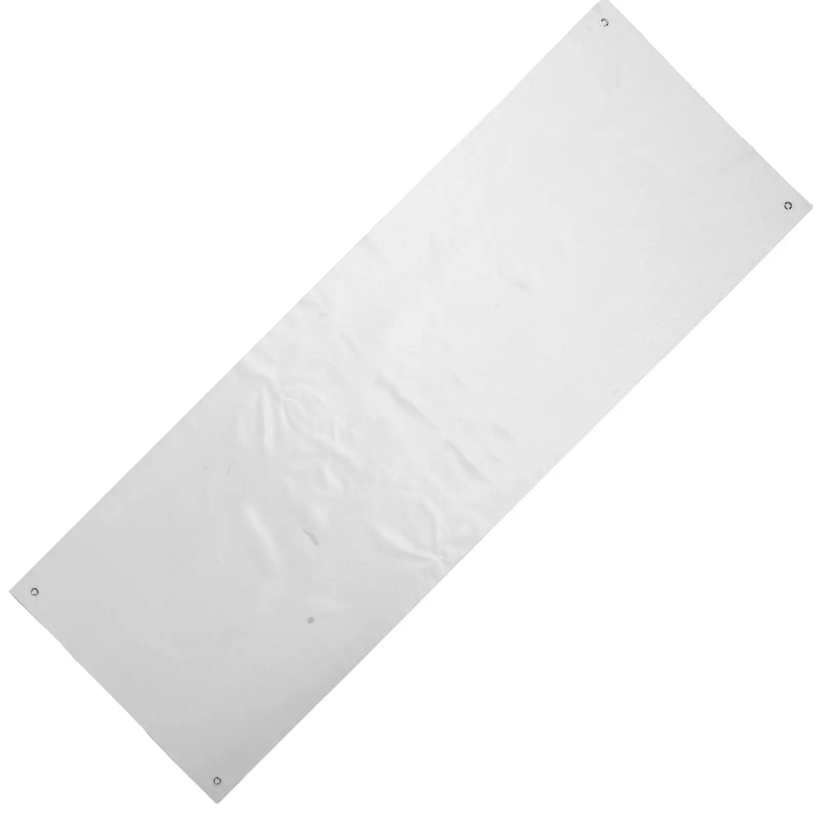 Polyester White Banner Hanging Large Blank for DIY Wall Signage Nursery Classroom Outdoor Banner Decoration Custom Poster