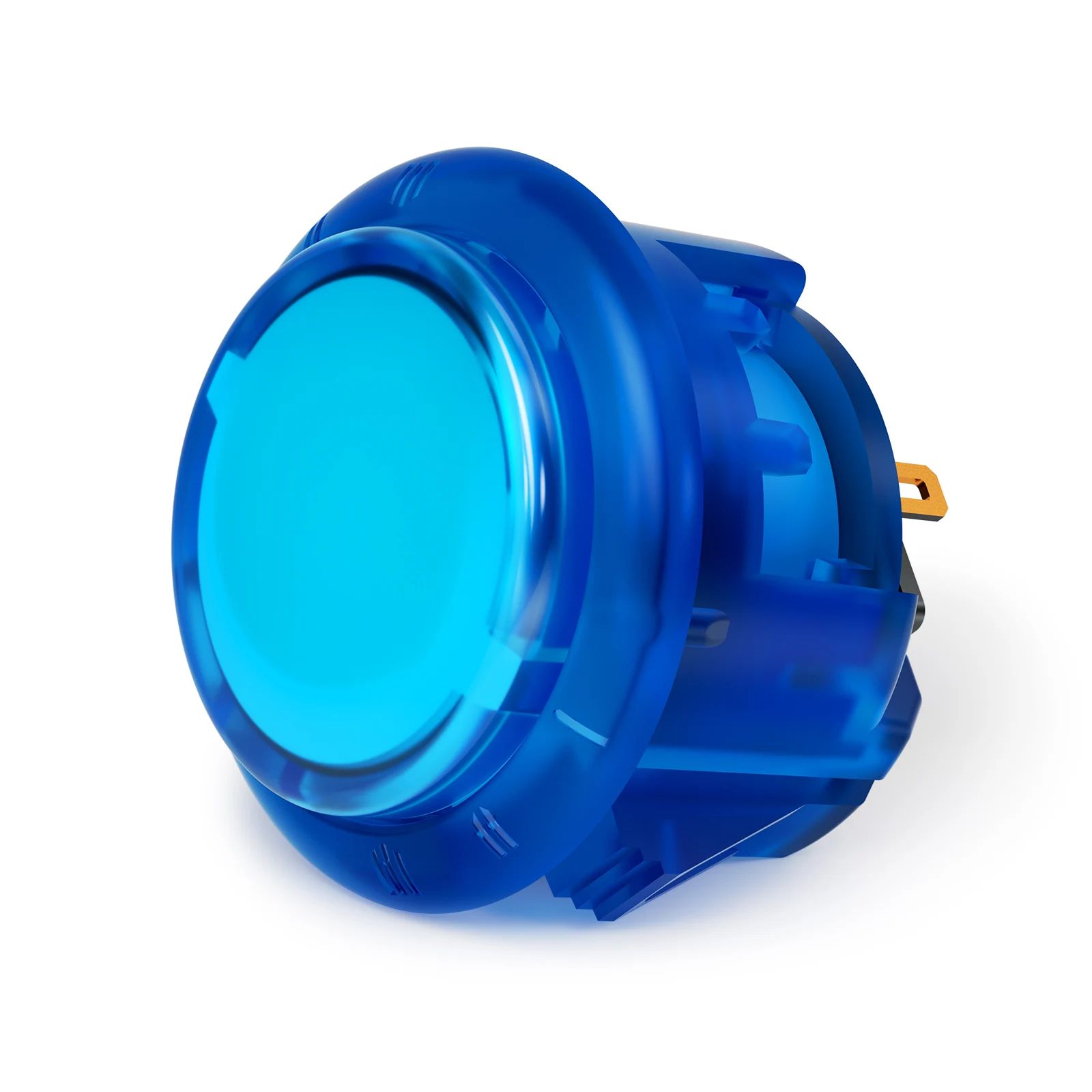 QANBA Gravity KT 24mm Arcade Button Silent Arcade Button Snap-In Multi-Travel Adjustment Button Arcade Joystick DIY Part