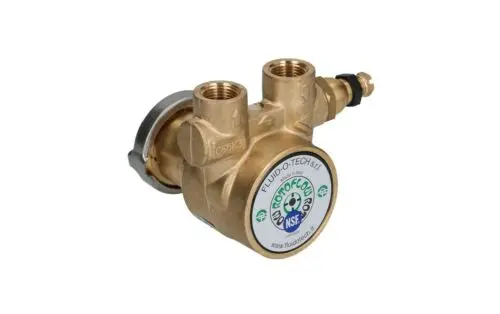 Commercial Espresso Machine Rotary Vane Water Pump Fluidotech Rotoflow 3/8” Npt