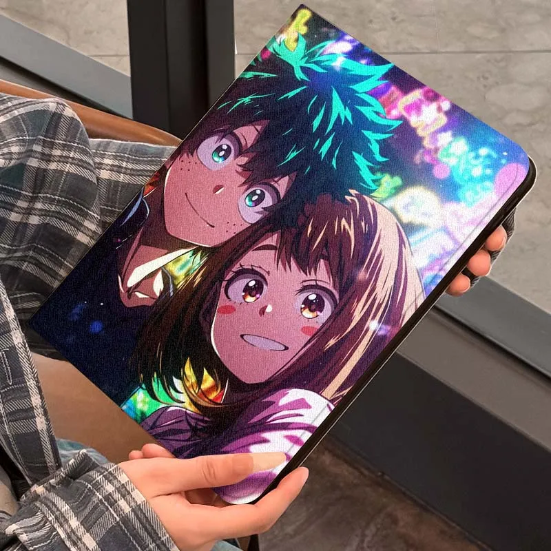 My Hero Academia Art Popular لـ OPPO Pad 2 3 4 Neo Air SE X Pro 10.36 11 11.4 11.61 12.1 13.2 بوصة 2025 حافظة كمبيوتر لوحي قابلة للطي