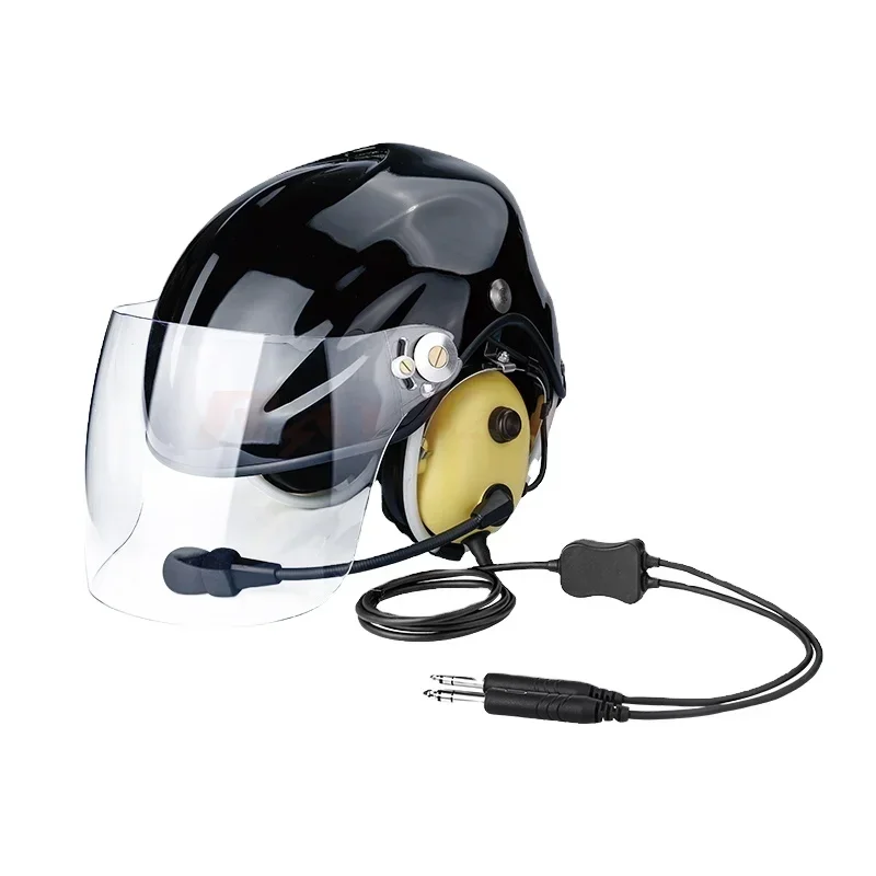 Noise Cancelling Helmet Headset for Paragliding/Paramotor/Skydive Pilot Headset