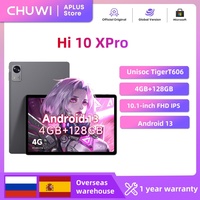 CHUWI Hi10 XPro Tablet Android 13 10'' FHD IPS Screen 4GB RAM 128GB ROM UNISOC T606 Octa Core 7000mAh Battery 4G Tablets PC