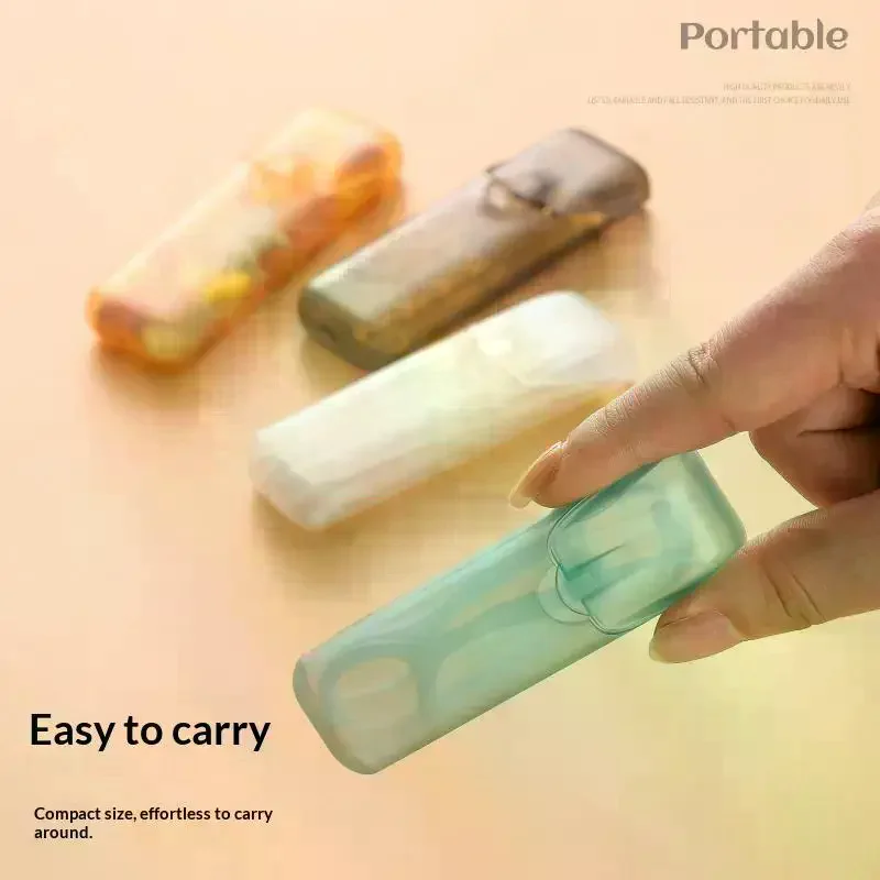 Portable Mini Storage Box Multifunctional Dustproof Small Container For Home Travel Toothpick Tiny Parts Organizer