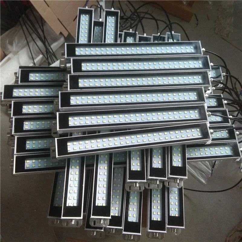 Luz Led de trabajo para máquina herramienta, 220V, 24V, resistente al agua, a prueba de aceite, a prueba de explosiones, lámpara de iluminación de torno CNC, lámparas Led de aleación de aluminio