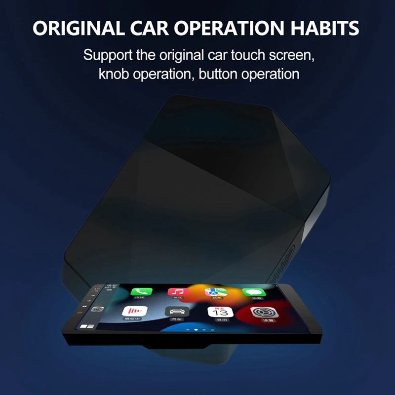 محول سيارة لاسلكي للايفون ، وصلة ذكية USB ، مشغل وسائط الملاحة ، محول سيارة Mirrorlink ، iPhone