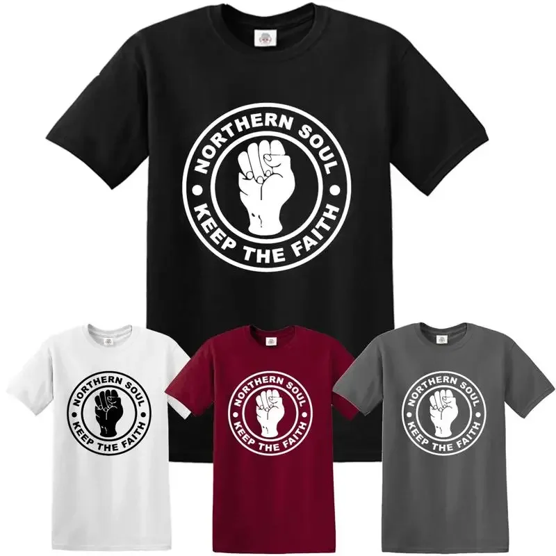 Northern Soul Keep The Faith Dance Motown Mod Scooter T-Shirt