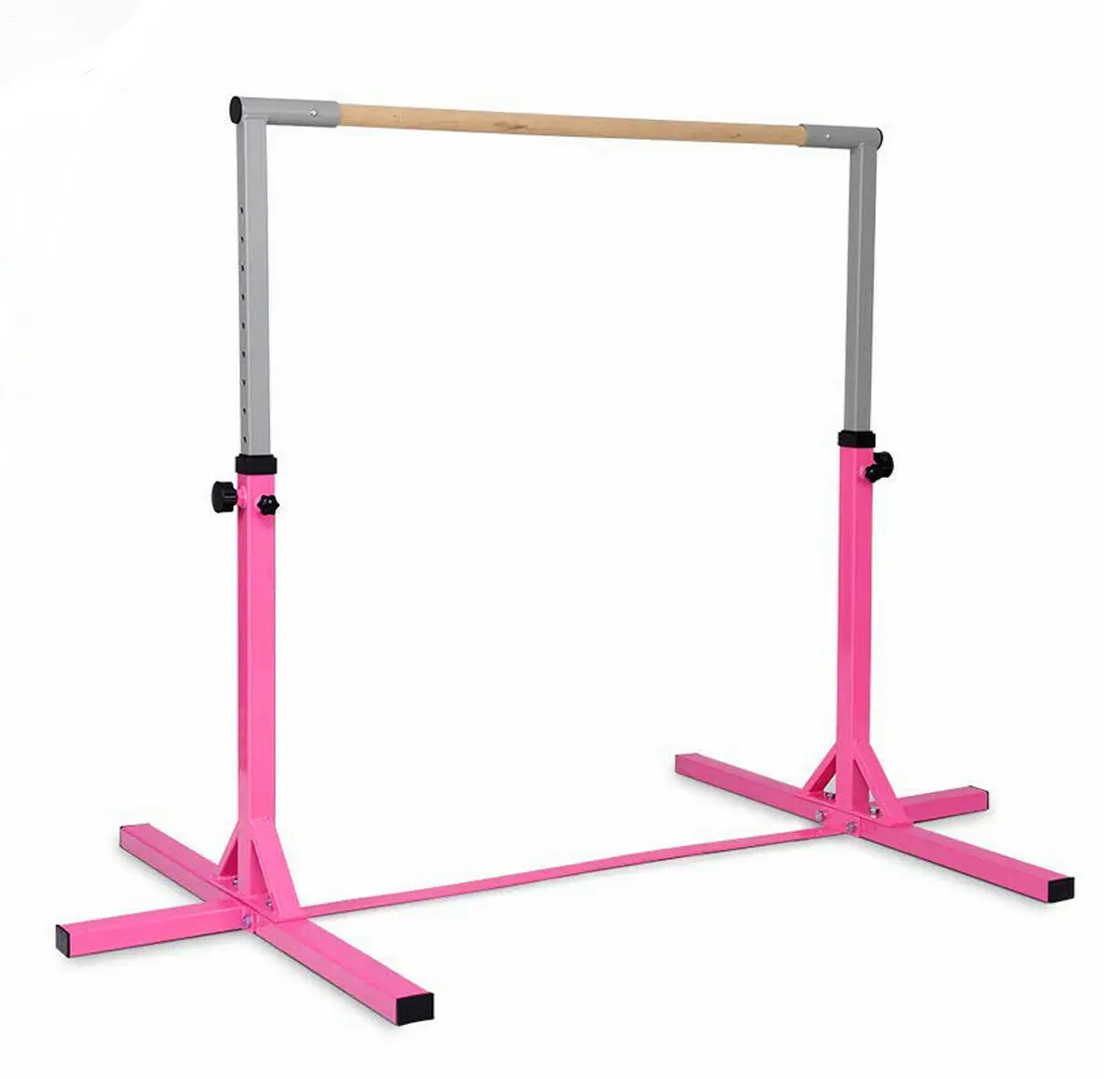 Adjustable 60cm Stainless Steel Gym Bar Foldable Customizable Size Indoor Sports Training 20kg+ Capacity Kids Custom Logo Option