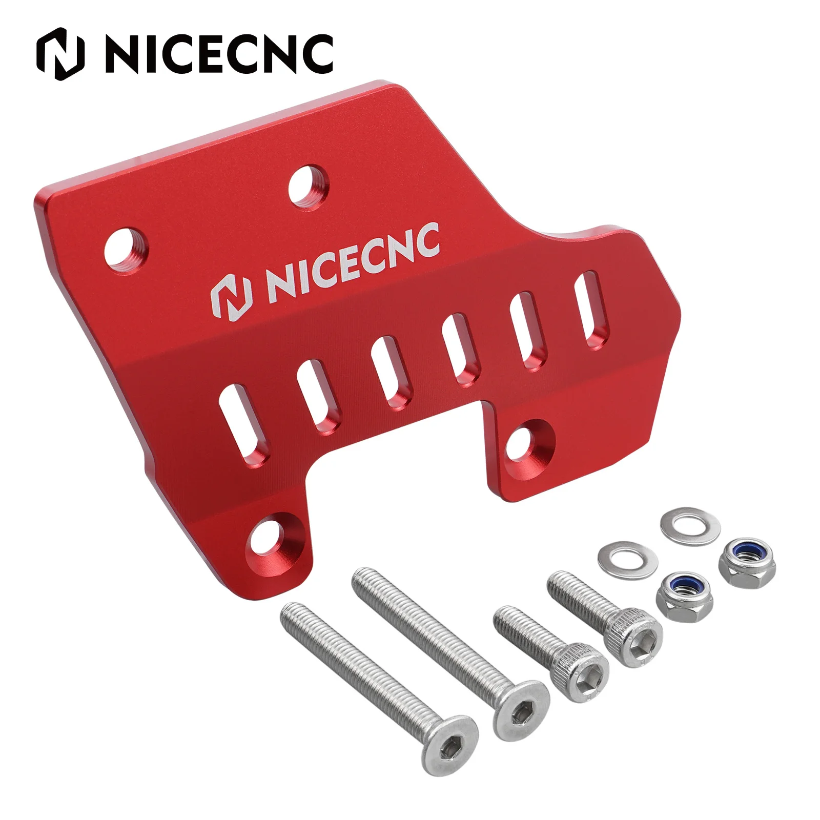 

NICECNC Motorcycle Chain Guide Strengthener Guard Cover Protector For Honda XR650L XR 650L 1993-2023 2022 2021 2020 Aluminum