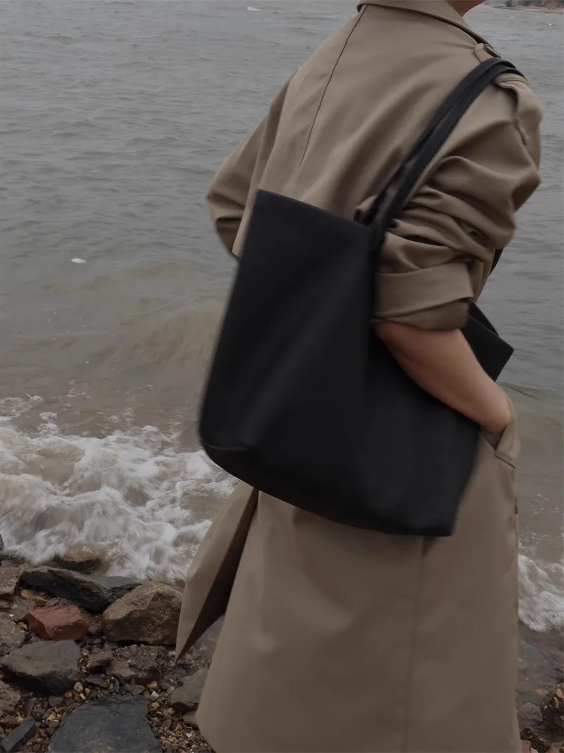 HOUSE OF HIYA Women Tote Bag Luxurious Genuine Leather Handbag Female Soft Cow Leather Shoulder Bag for Colleague girls