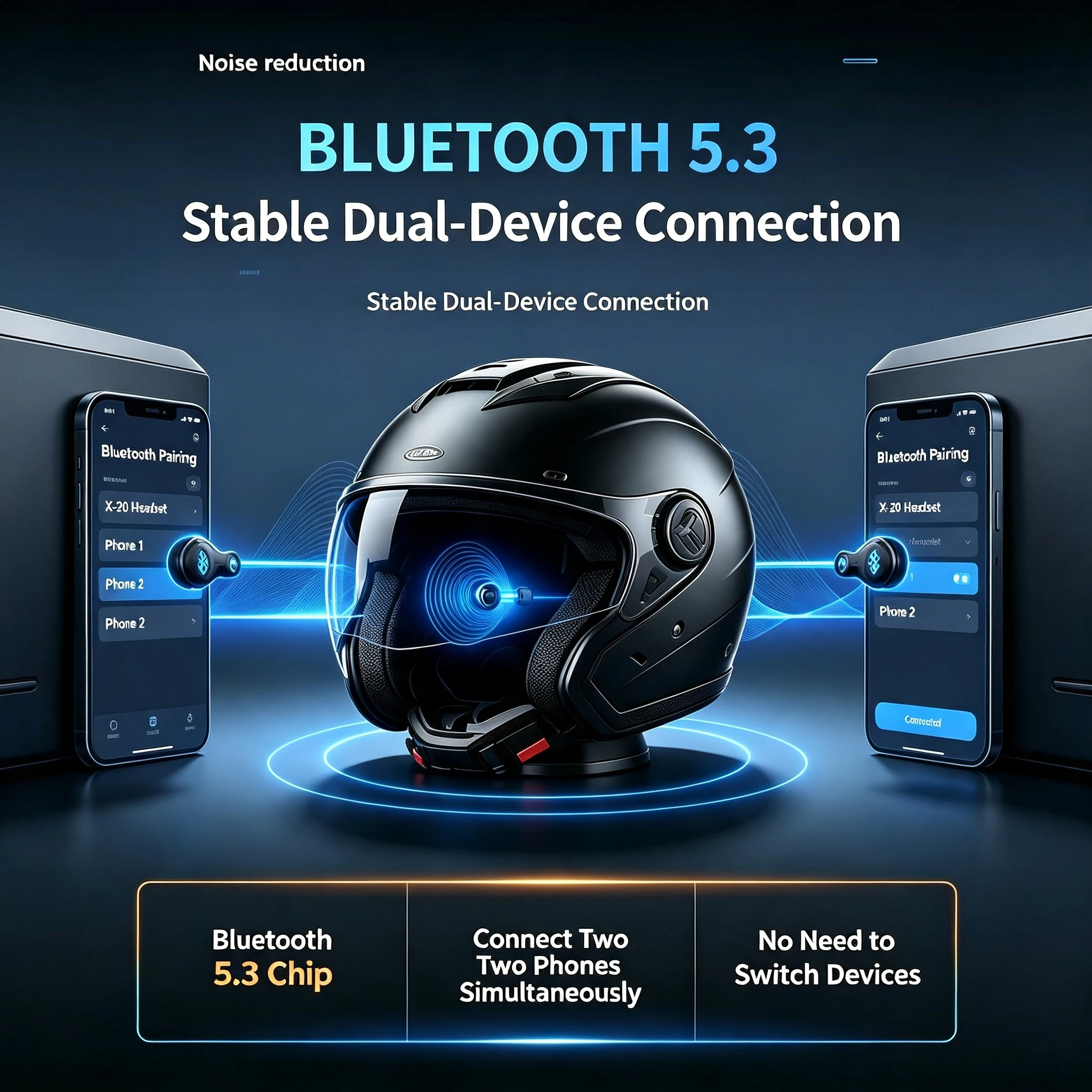 X20 Moto Helmet Bluetooth Head - огляд і ціна Full Face Motorcycle Helmet With Bluetooth