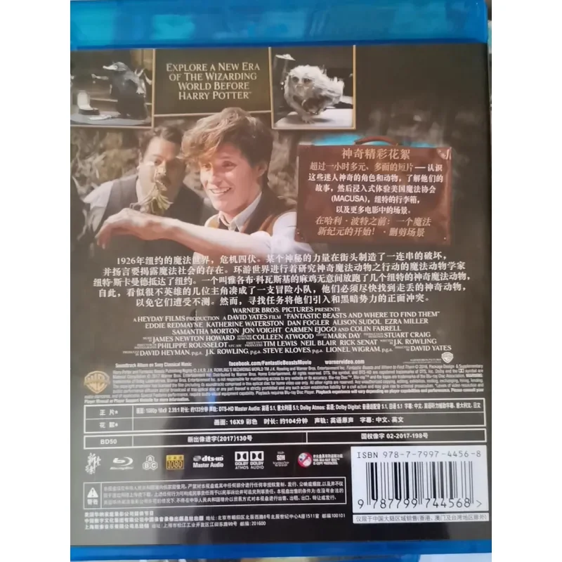 Novoso Blue Fantastic Beasts Movie Themed Collectible Action Figure Toy for Kids and Adults