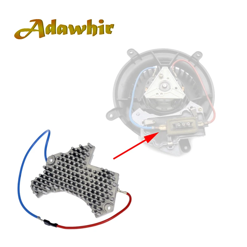 

A/C Blower Motor Resistor A2108206210 for Mercedes-Benz W202 C-Class & W210 E-Class (1996-2002) - HVAC Heater Fan Control