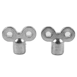 2x Radiator Valve Key Faucet Key Radiator Water Tap Plumbing Bleeder Key Air Vent Central Heating Tools Heater Wrench Parts