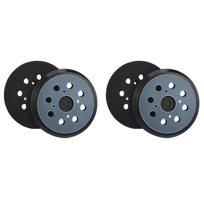 

A59Z-4Pcs Sander Replacement Pad For Ryobi, 8 Holes 5 In Sanding Discs Hook And Loop, Sanding Discs Sanding Pad Track Sander