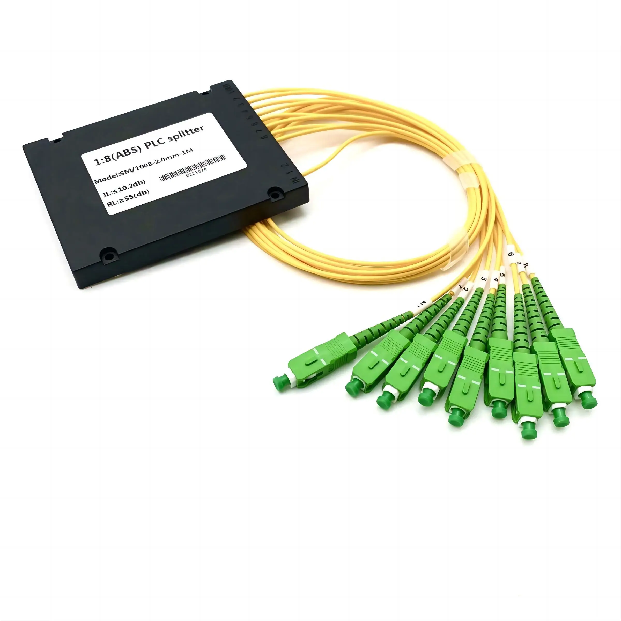 KEXINT Box splitter Ftth Epon Gpon Lgx Cassette Type 1*4 1*8 1* 16 1*32 Sc Upc Sc Apc Fiber Optic Plc Splitter