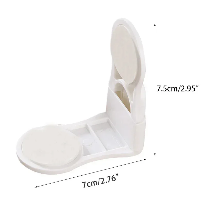 5/1PCS Baby Safety Locks Drawer Lock Anti-Pinching Hand Cabinet White Drawer Locks Refrigerator Lock Buckle Children Protection image 4