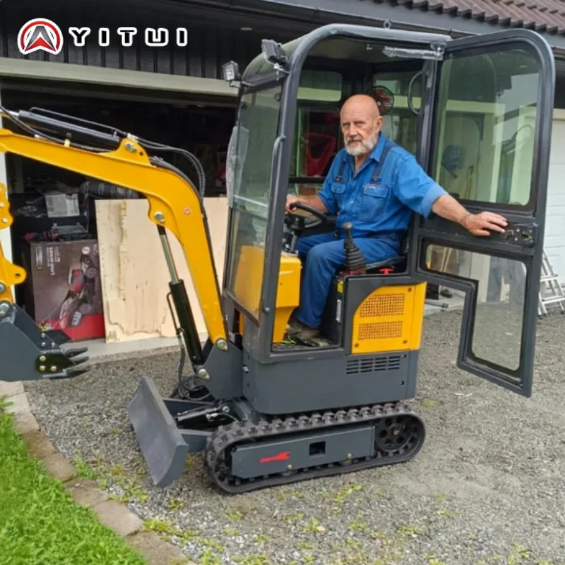 

Customized 1.5Ton Micro Mini Excavator With Kubota Engine CE EPA & Euro 5 Compliant For Household & Orchard Work