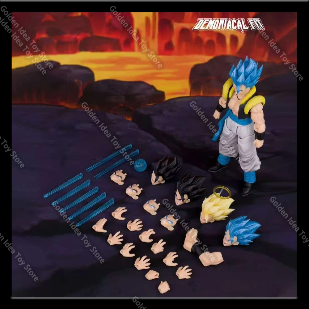 

Фигурка Demoniacal Fit Dragon Ball Gogeta, фигурка SHF Hero Waltz Ultimate Dance Gogeta, фигурка, Коллекционная модель, игрушки, подарок
