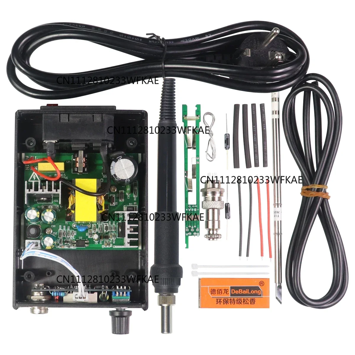 Electric Unit Digital Soldering Iron Station Temperature Controller Welding Solder DIY Kits for T12 HAKKO W/ Power Module