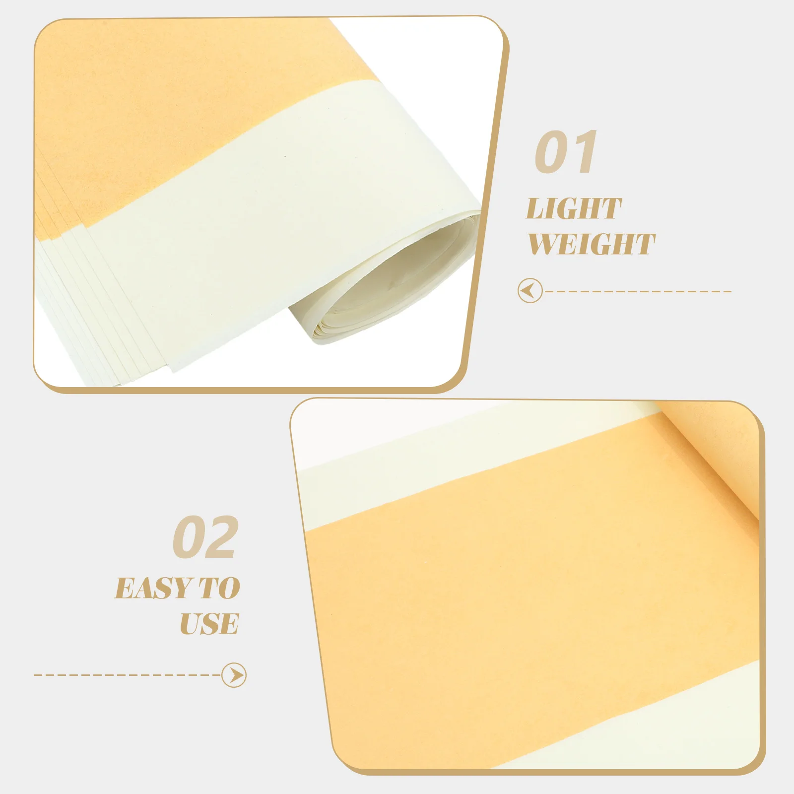 5pcs Xuan For Calligraphy Chinese Art Practice Sheet Writing Rice Paper Lightweight Handwriting Practice Paper For Students