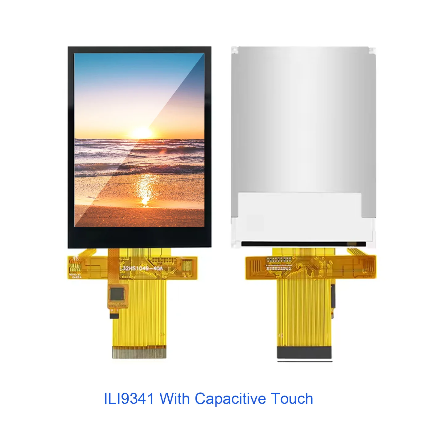 3.2 Inch 240x320 TFT LCD Diplay Module 40pin  SPI 8/16bits MCU interface ST7789 or ILI9341 control IPS Creen
