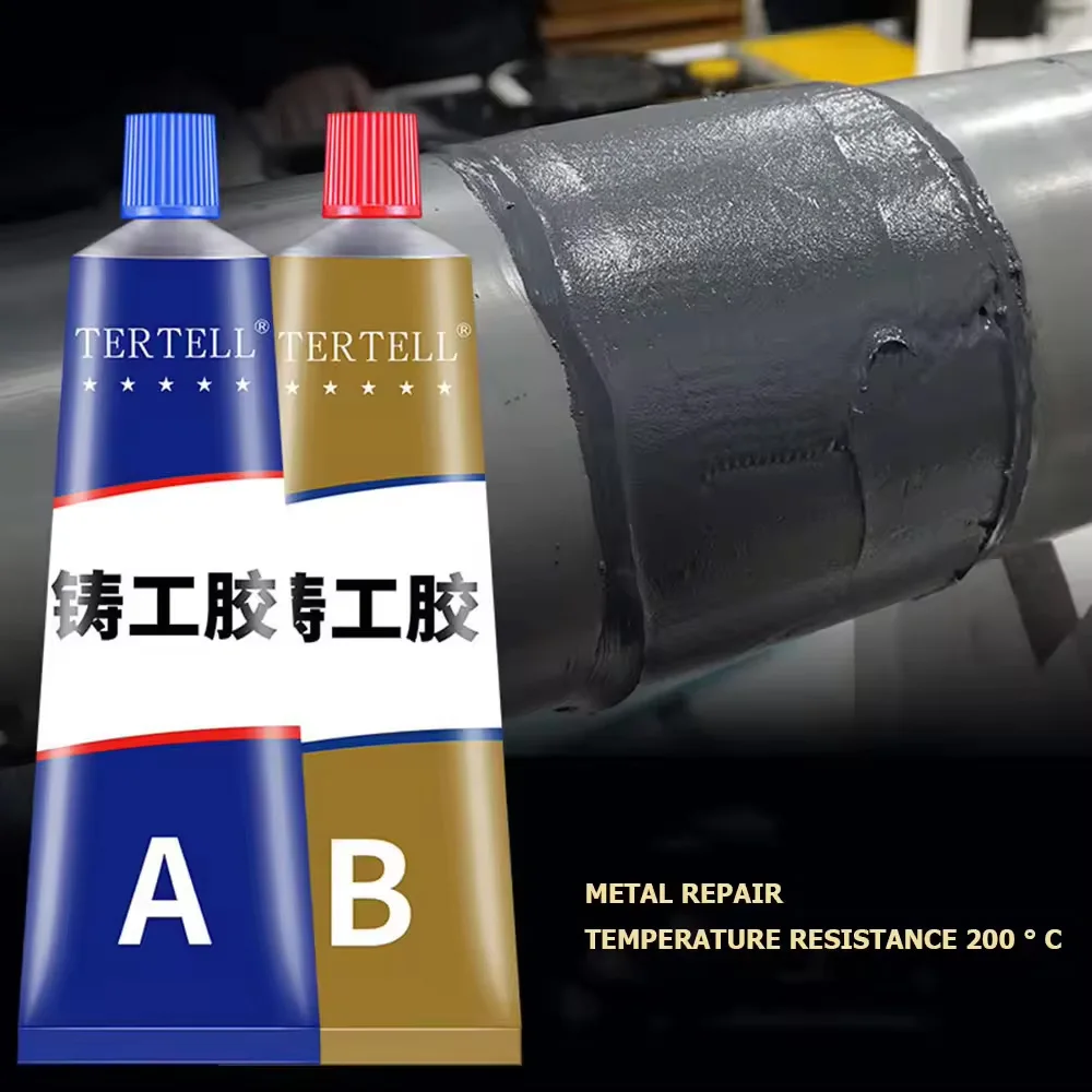 AB Type Glue Casting Super Strong Glue Sticks All Liquid Metal Repair Waterproof Waterproof Sealant Roof Waterproofing Welding image 4