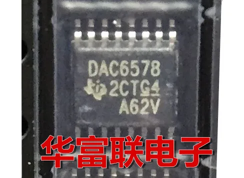 

Free shipping 10DAC DAC6578SPW.DAC6578 TSSOP-16 5pcs