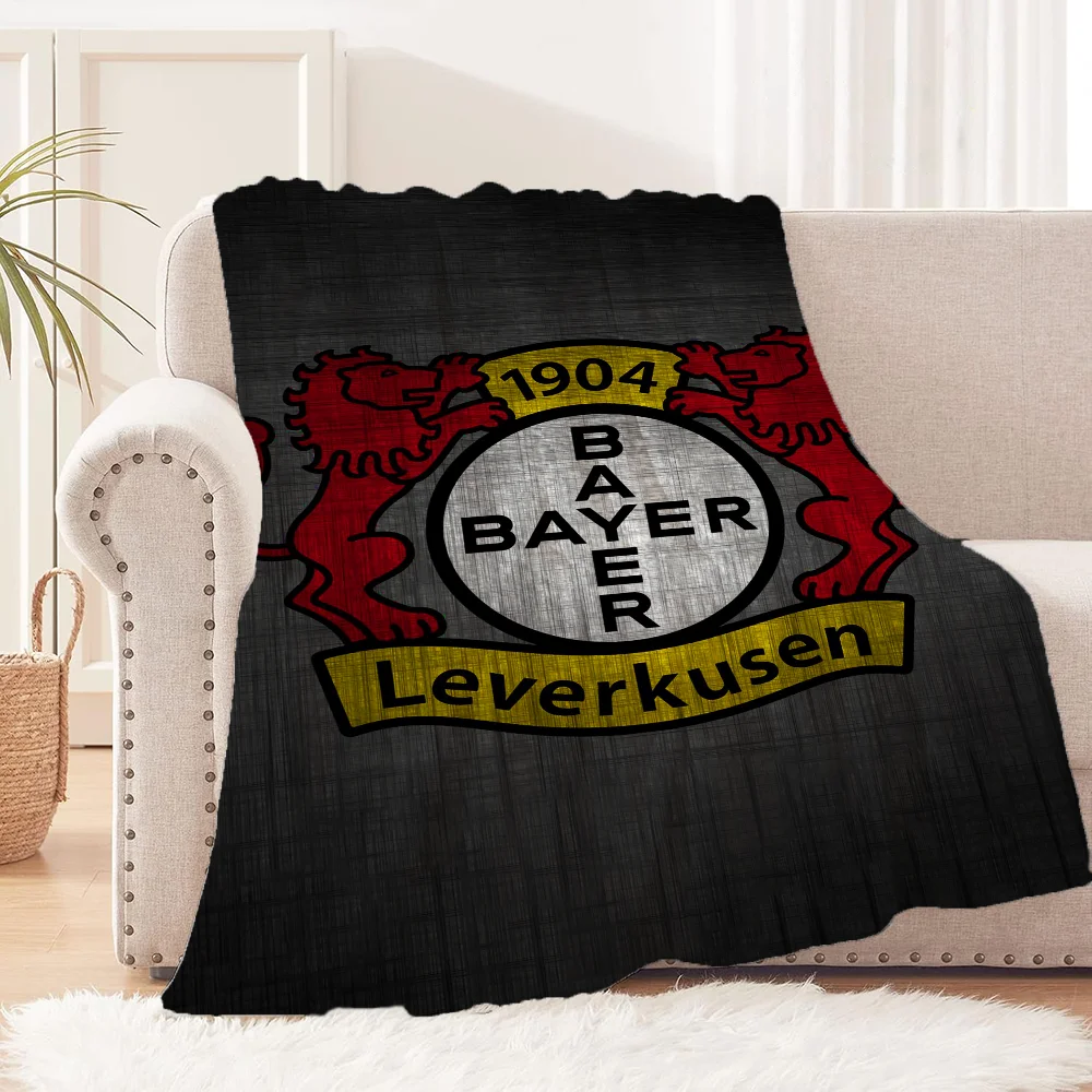 L-LeverkusenS Cute Throw Blanket for Sofa Luxury Blankets Football Thin Wadding Blanket Bed Fluffy Soft Blankets King Size Knee