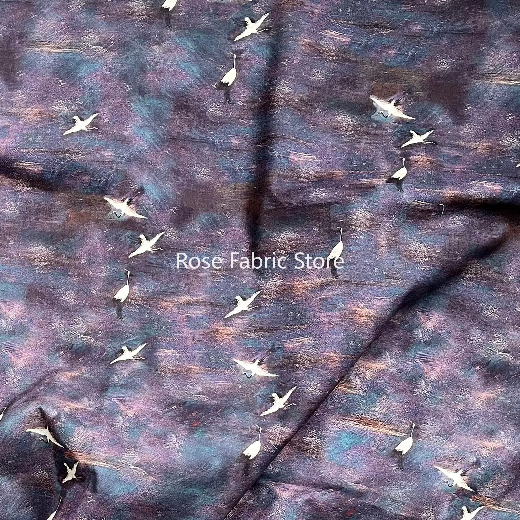 

1-метровая цифровая печать, 100% хлопчатобумажная ткань для шитья ткани, платья, юбки, детская дизайнерская ткань