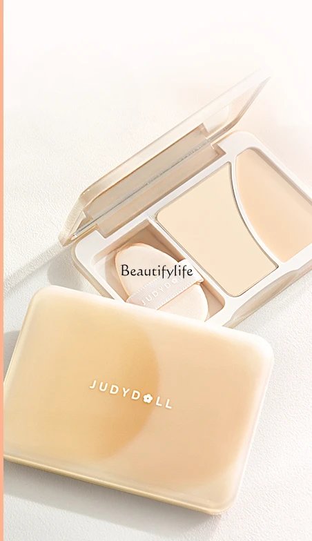 Double-Piece Highlighting Powder Matting Agent Cream Highlight Facial Brightening Face Covering Tears Groove