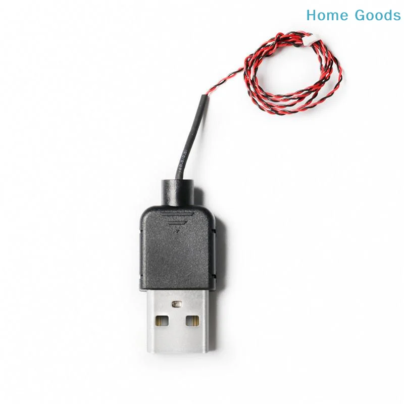 preferred5V 50cm USB Power Cord DIY Lights Cable with 0.8mm Pin for LED Bar Strip Power Supplyproduct