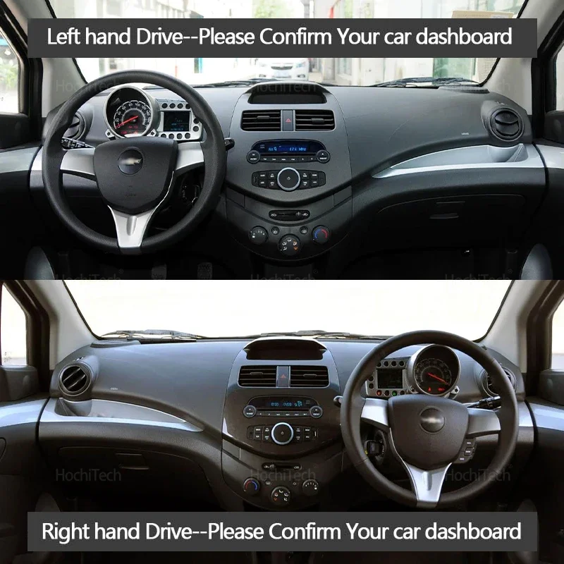 Car Inner Dashboard Cover Dash Mat Carpet Sun Shade Board DashMat LHD RHD For Chevrolet Spark 2013 2014 2015