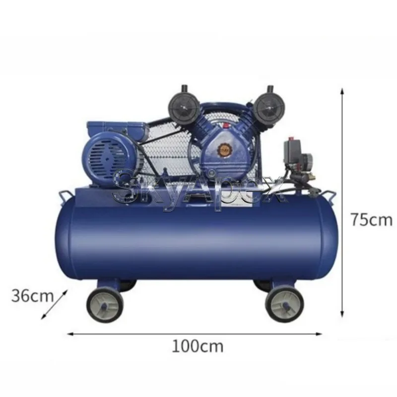 Piston Air Compressor Industrial Large Paint Spray Inflator High Pressure Pump Air Compressor Industry-Specific Equipment