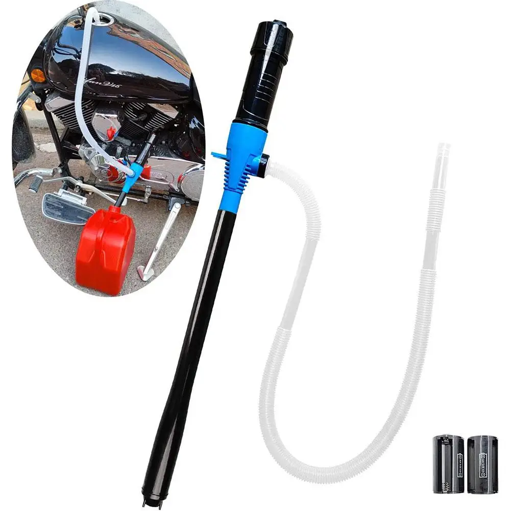 

Portable Electric Oil Pump Liquid Transfer Pump Battery Operated Siphon Water Diesel Fuel Transfer Pump Red Color