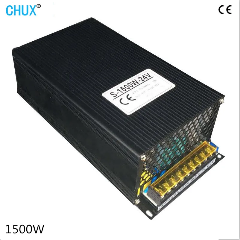 CHUX 1500W Dc Switching Power Supply 12V 13.8V 15V 24V 36V 48V 72V 80V 110V 90V Power Supply LED Driver Transformer AC DC SMPS