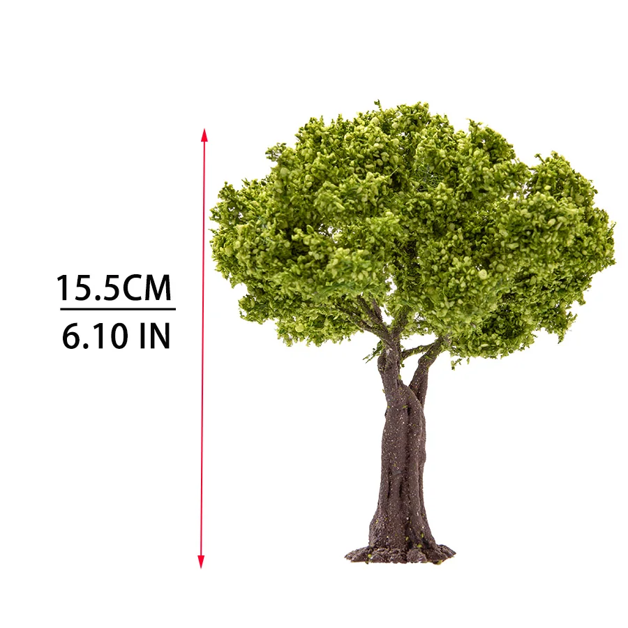 10-15cm Simulation Miniature Wire Trees Model Artificial Plant Toys for Railway Train Layout/Diy Model Making/Diorama