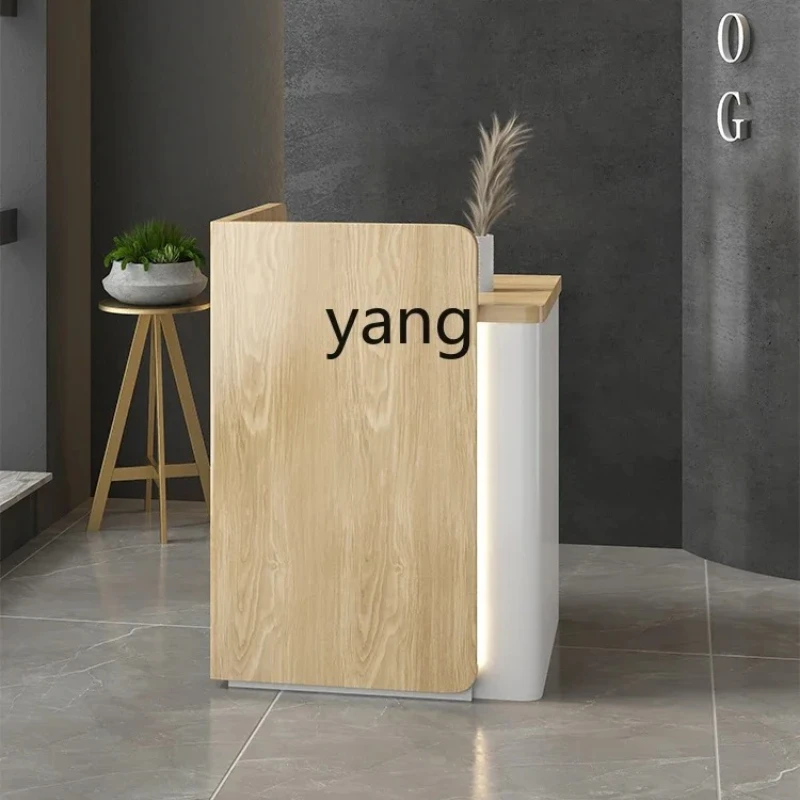 

yjq Restaurant Counter Simple Modern Welcome Desk Company Front Desk