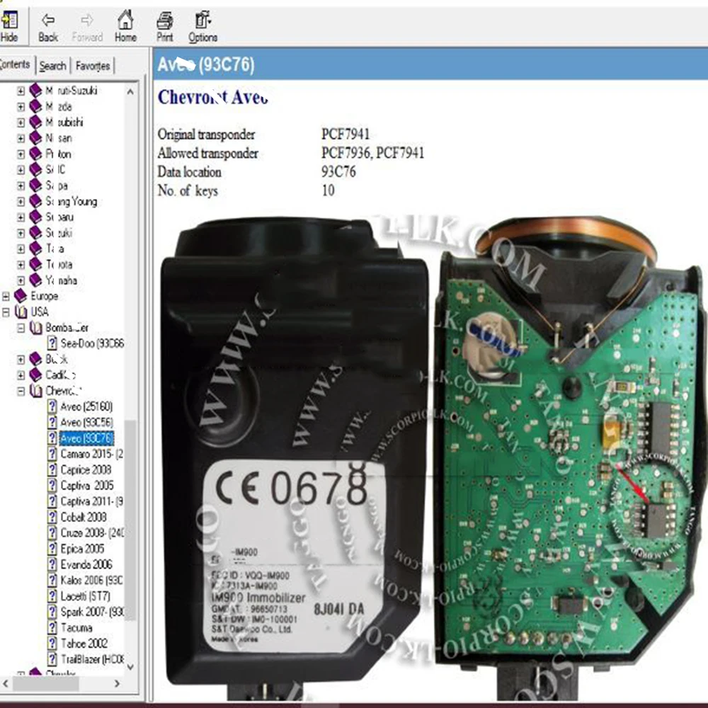 IMMO EEPROM LOCATION SOFTWARE FOR Many BRANDS ECU Pinout EEprom Defects RAM Decoder Multimeters for IMMOBILIZER Car Repair Tool