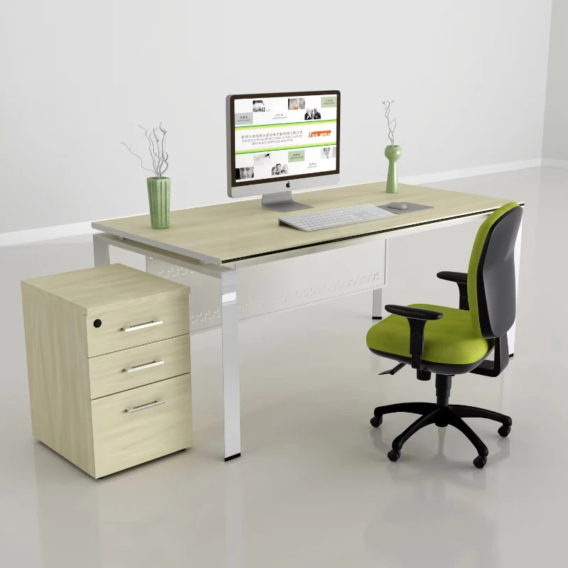 

Custom Size Modern Style Wooden Desk Simple Wooden Computer Desk for Home Office School or Outdoor Use