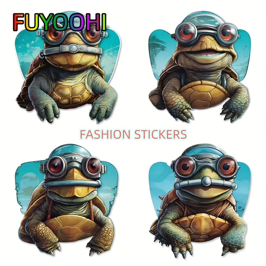 

FUYOOHI Turtle Car Stickers, Vinyl Car Sticker Decals, Car Decoration