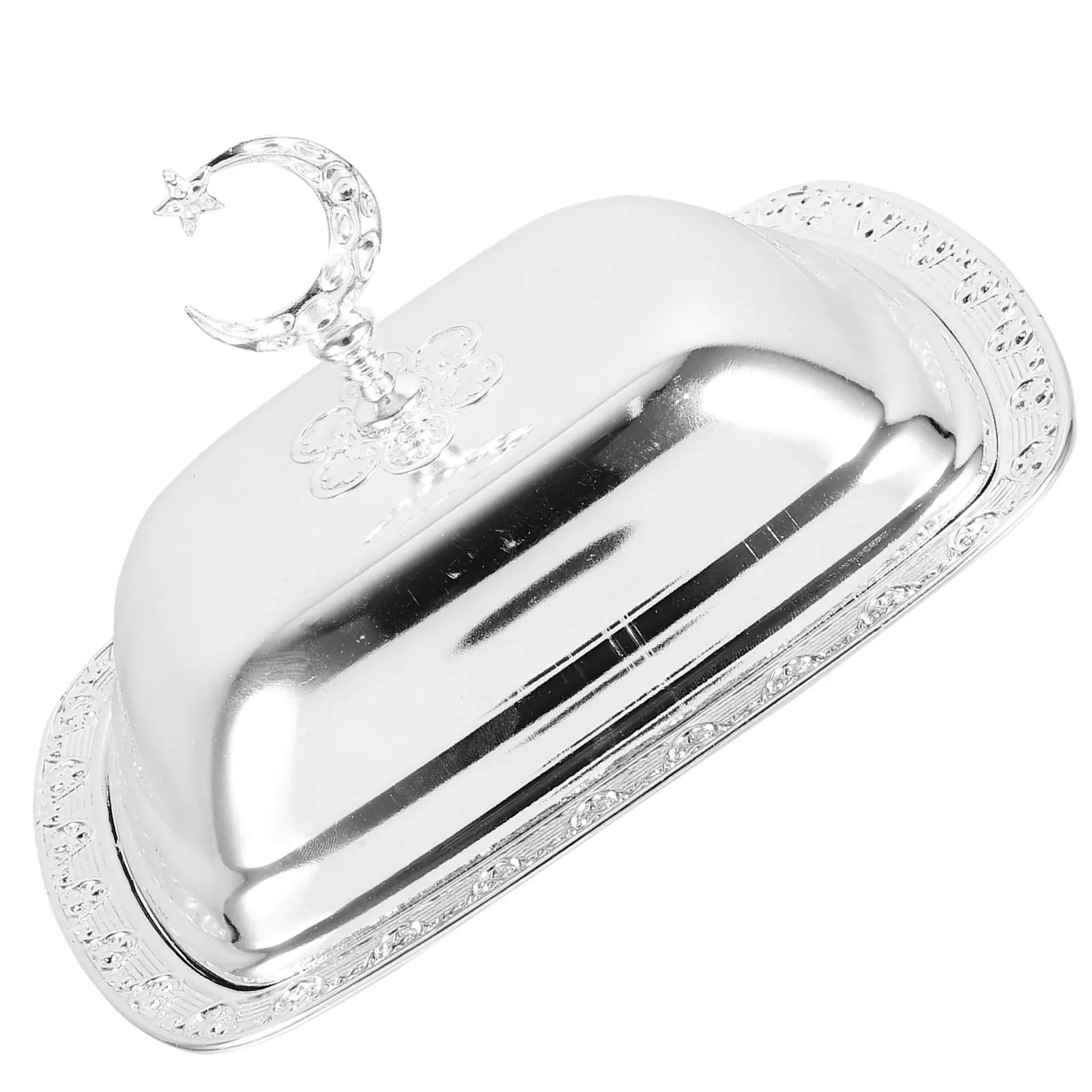 

Vintage Retro Butter Dish Lid Home Kitchen Party Banquet Kitchen Cheese Box Restaurant Cheese Box Container Storage Holder