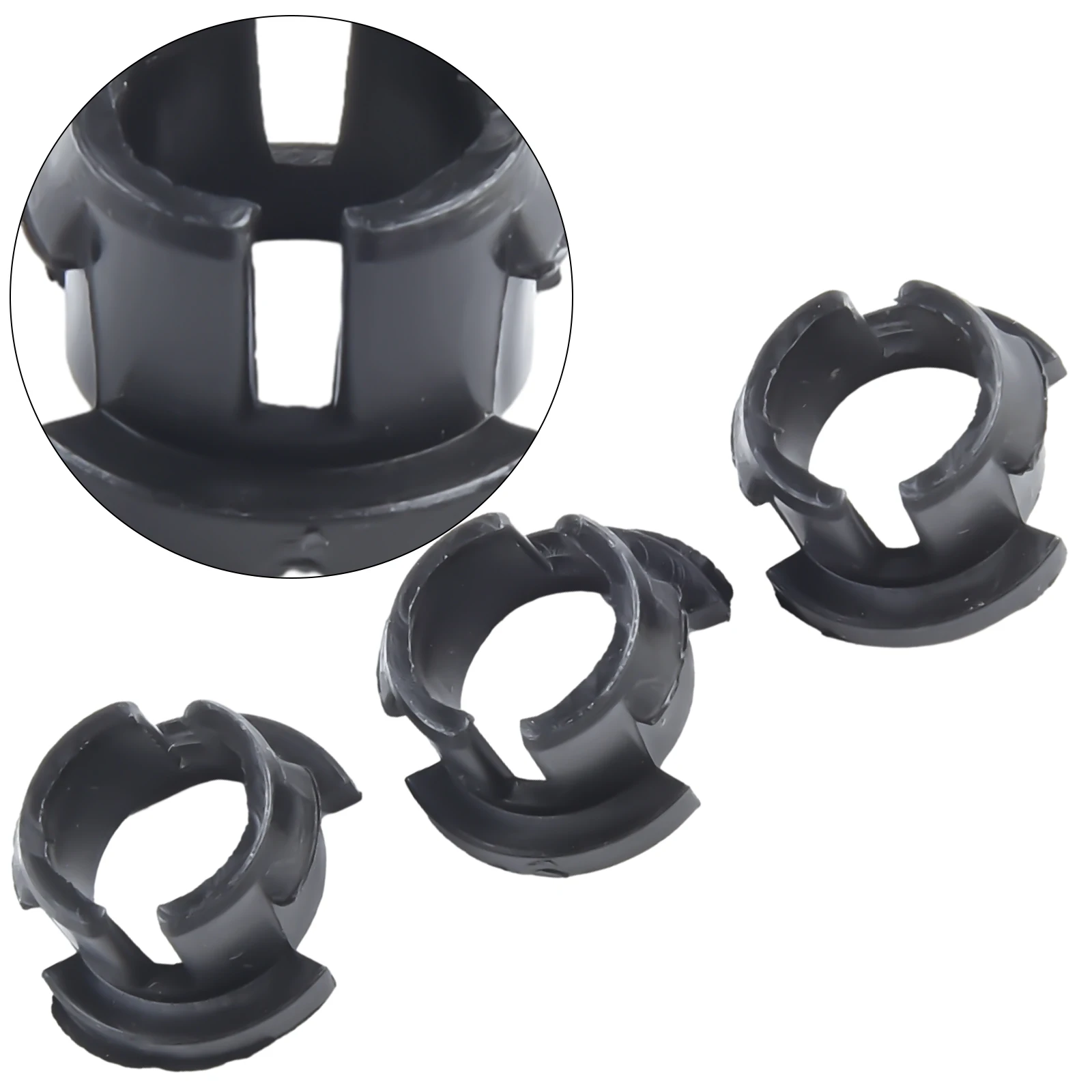 5pcs Flange Bushing For For Troy Bilt 7410475 7410475 Steering Replacement Garden Pruning Power Tools Accessories Plastic