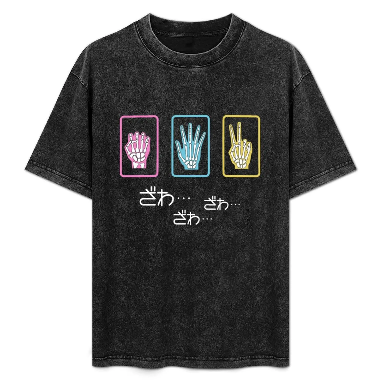 

Kaiji Cards T-Shirt Casual Streetwear Short Sleeve Tee