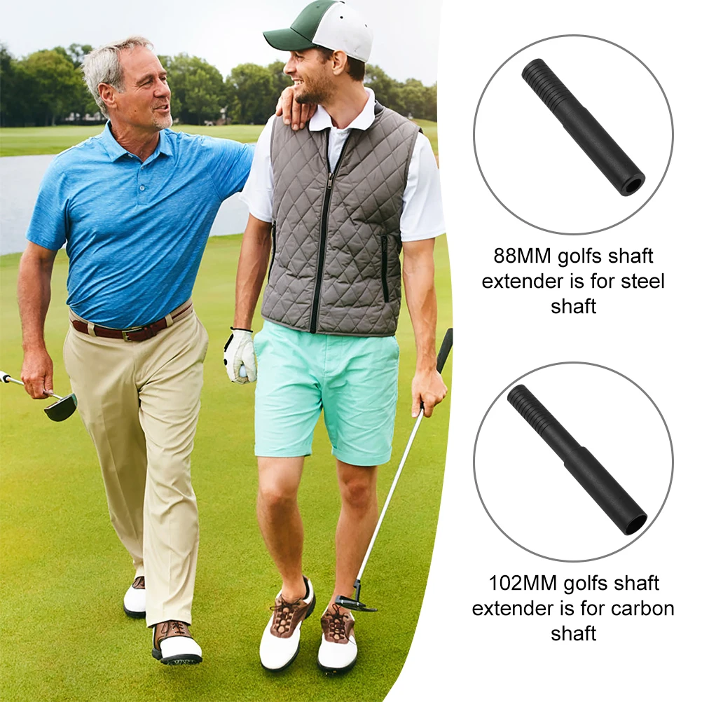 

2Pcs Golf Club Extension Stick PP Material Lightweight Durable Golfs Shaft Extenders Lengthen Club Supplies Golf Equipment