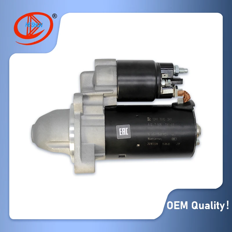 New Starter Motor For BMW 116i 118i 120i E81 E82 E83 E84 E85 E87 E88 E90 E91 E92 E93 316i 318i 320i Z4 12417610341 12412344246