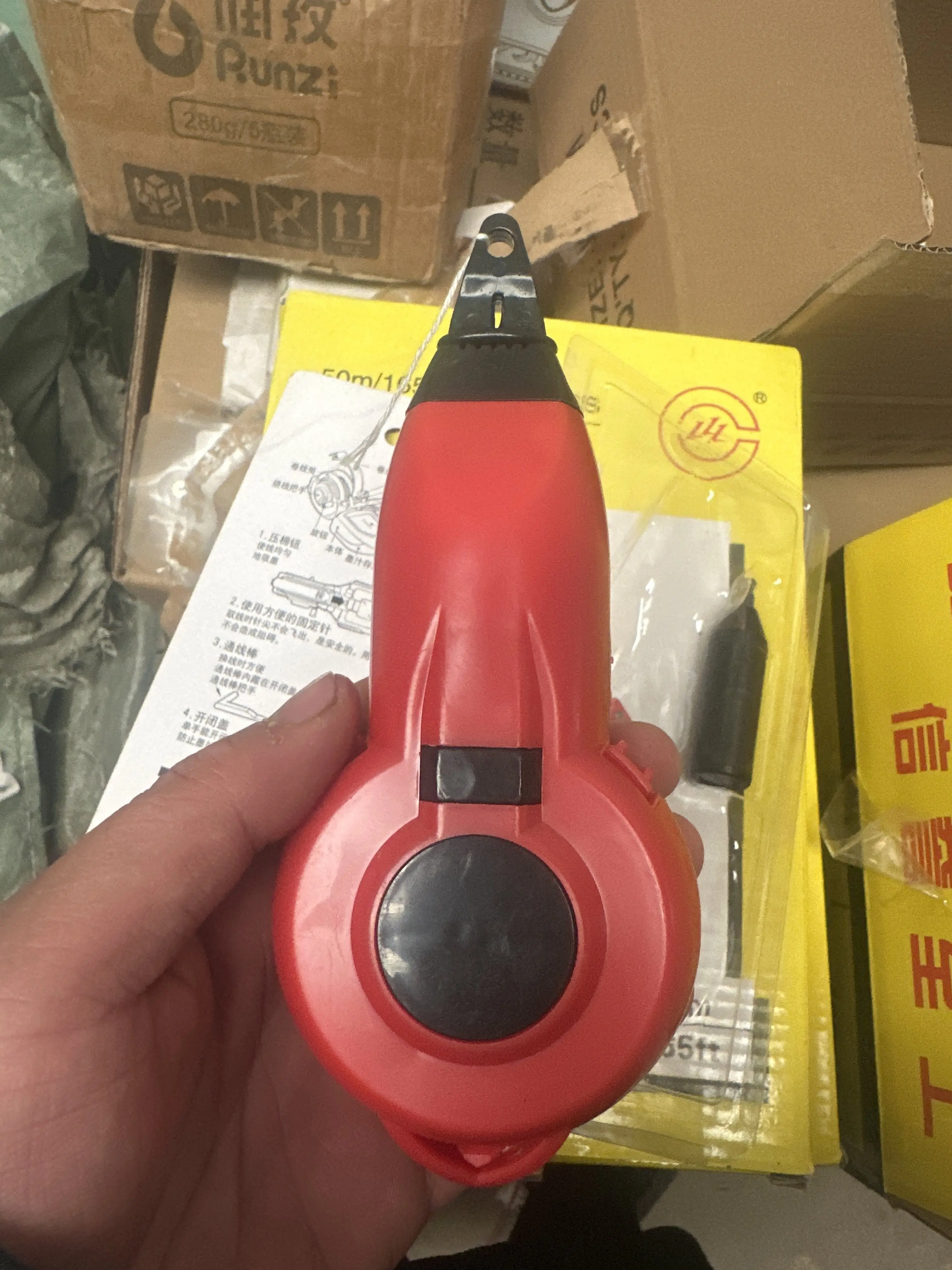 Automatic Rewinding Carpentry Ink Drawing Line Marker Carpenter Tools Wood Scriber Ground Nylon Wire