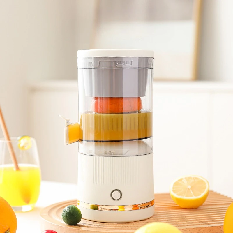 3.7V 600ml Portable Mini Blender Cup Fast Charging Multifunctional Fruit Vegetable Juicer Pulp Separation Fresh Juice Extractor